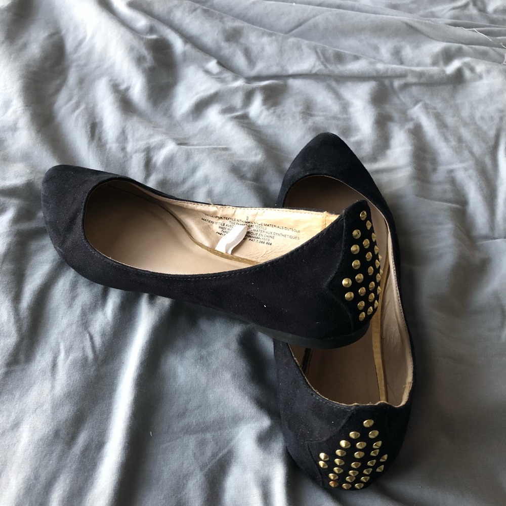 Black flats